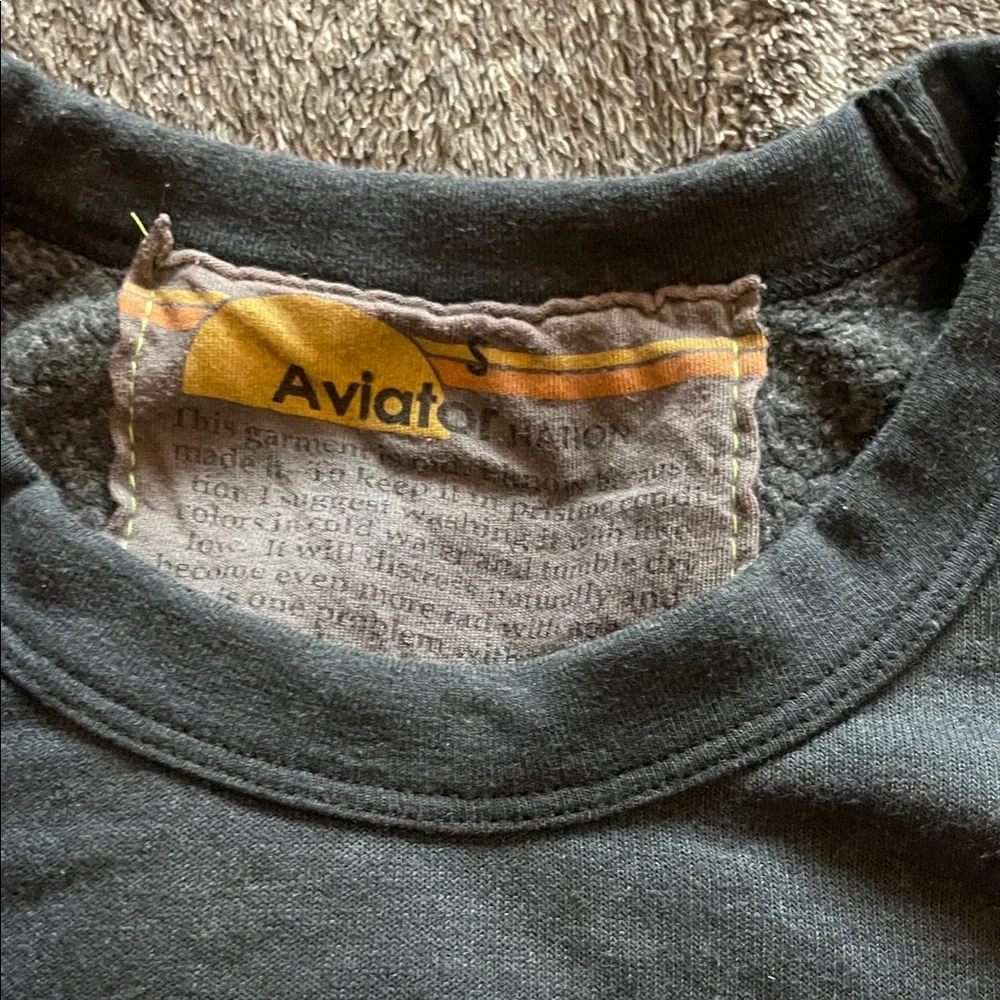 Aviator Nation Black Sweatshirt/joggers - Picture 2 of 7